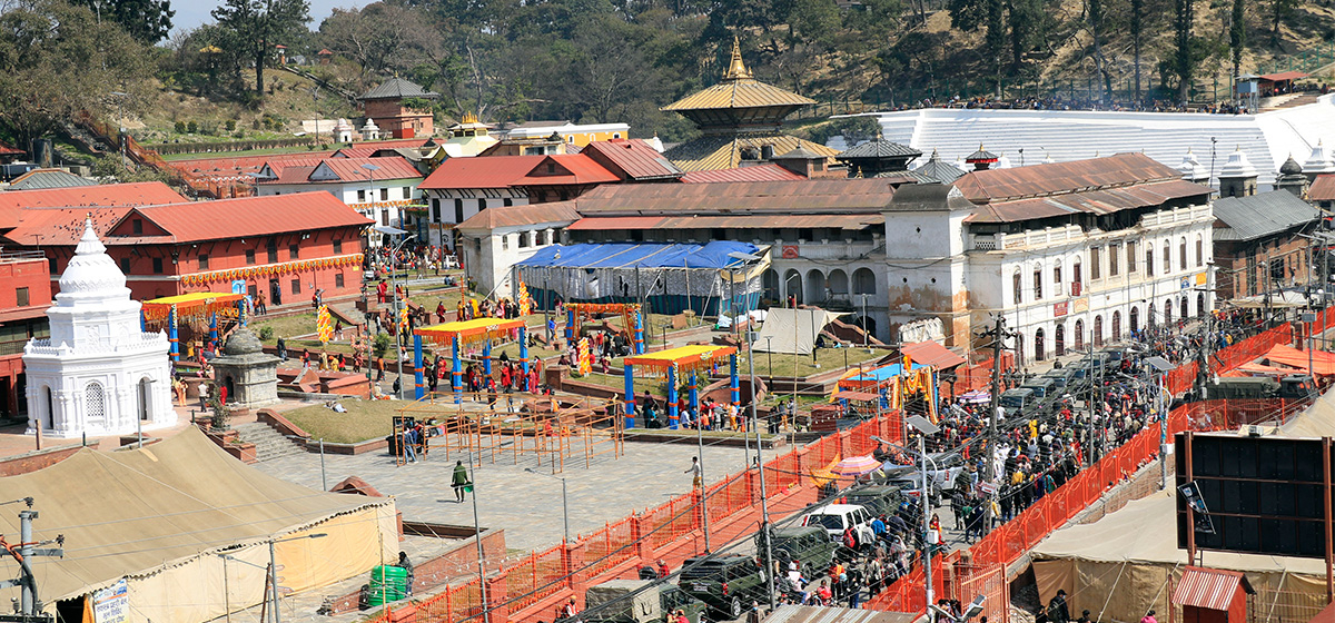 तीजमा बिहान ३ बजेदेखि नै पशुपतिनाथमा चार वटै ढोका खोलिने,