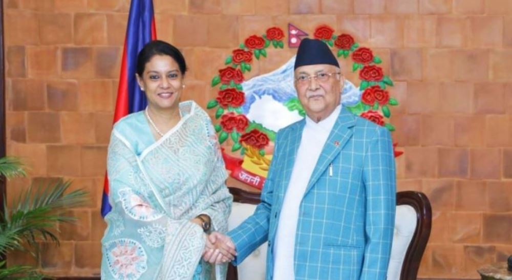 Visiting Bangladeshi Minister calls on Prime Minister Oli