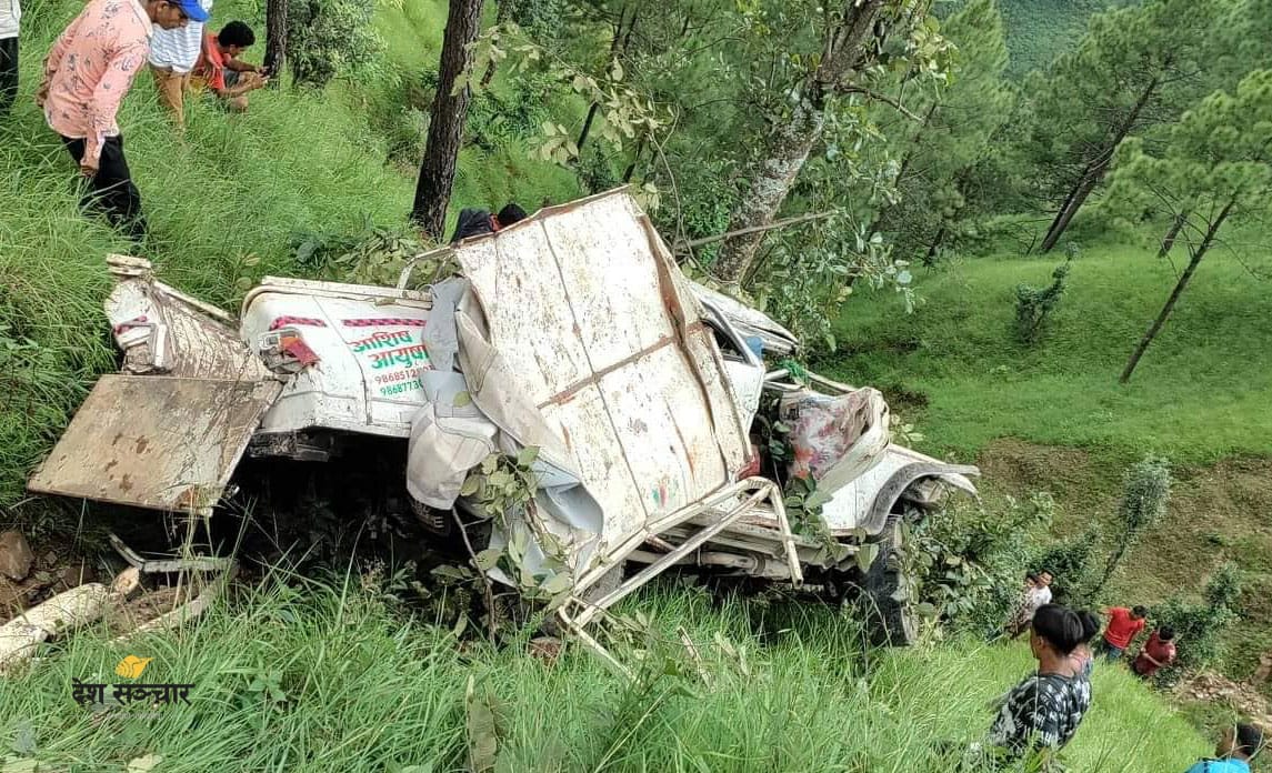 दार्चुला जीप दुर्घटनाः आठ जनाको मृत्यु, पाँच घाइते