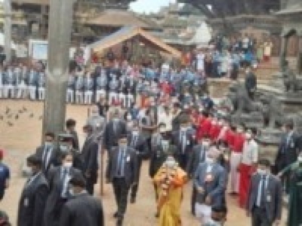 राष्ट्रपति विद्यादेवी भण्डारीद्वारा पाटनको कृष्ण मन्दिर दर्शन  