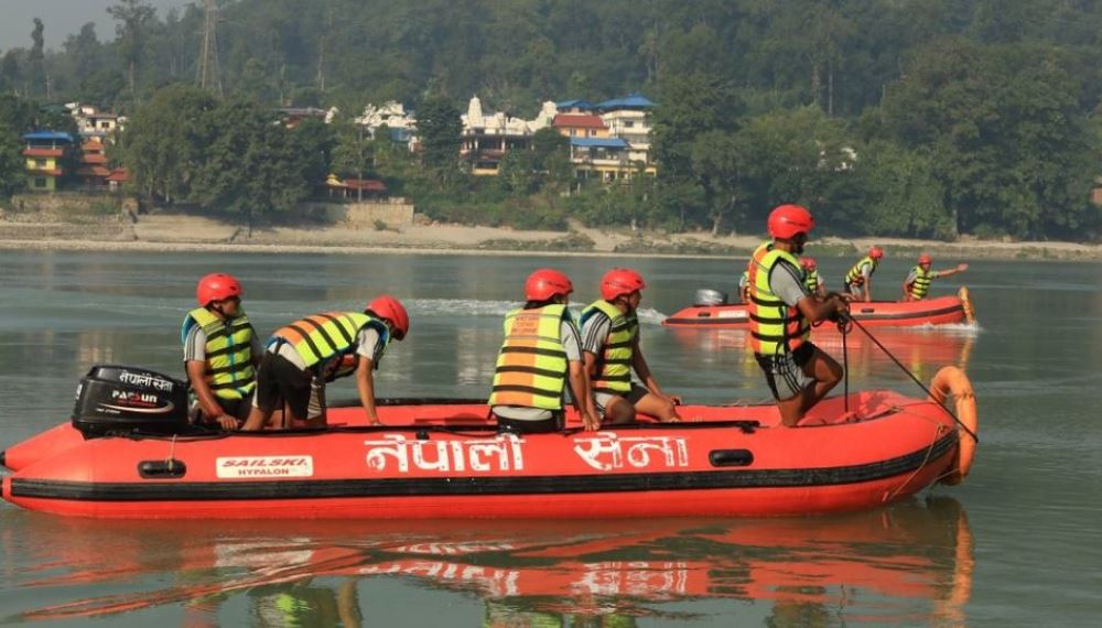 विपद् प्रतिकार्य क्षमता अभिवृद्धि गर्न सेनाको संयुक्त अभ्यास