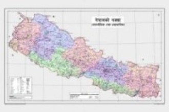 नेपालको जारी नक्साले भारतलाई झट्का