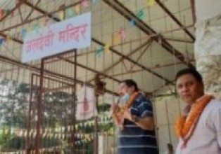 गोकर्णेश्वर नगरपालिकामा जलदेबी मन्दिरको उद्घाटन