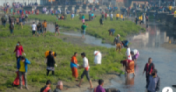 ३९१ औँ हप्तामा वाग्मती सफाइ महाभियान