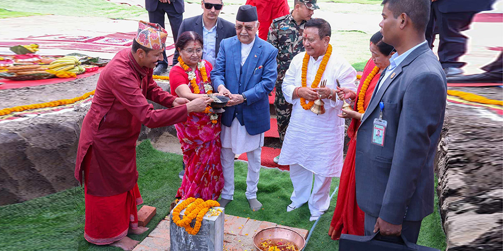 पार्टीका शुभचिन्तकले दान गरेको जग्गा स्वीकार गरेका हौँः एमाले