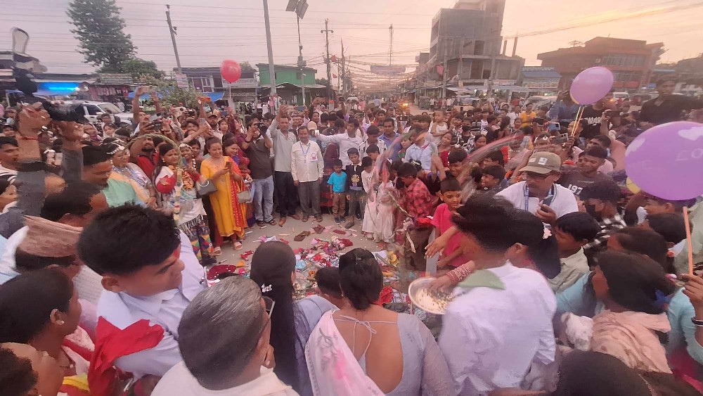 कैलालीमा मनाइयो ‘गुरही’ पर्व