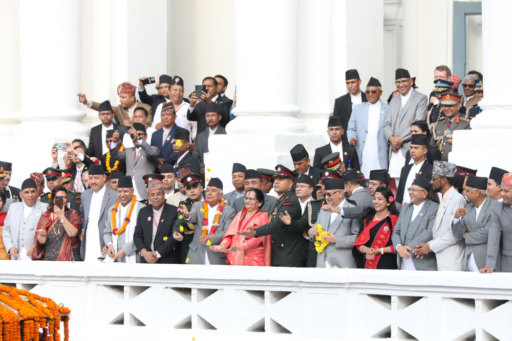 राष्ट्रपतिद्वारा इन्द्रजात्रा अवलोकन