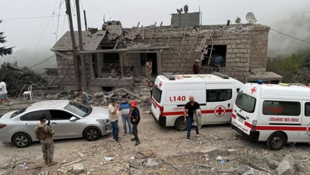 Lebanese Red Cross says 18 killed in strike in north