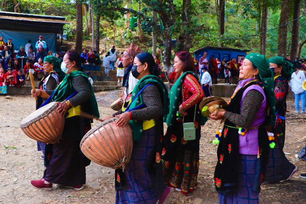 पन्चैबाजा संरक्षणमा आमा समूह