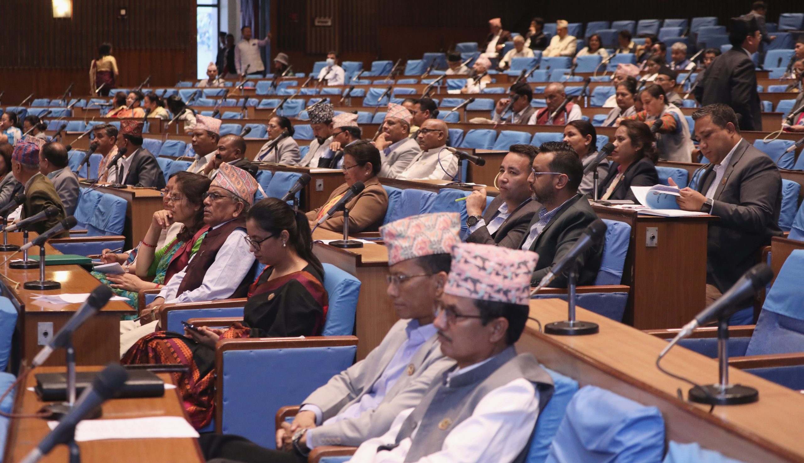 प्रतिनिधिसभा  बैठक शून्य समय : गणतन्त्र र संविधानलाई रक्षा गर्न सांसदको आग्रह