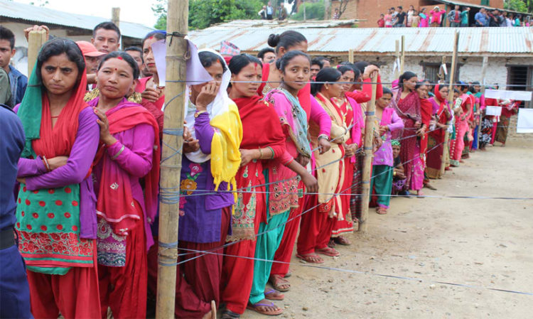 Gulmi-voter-line