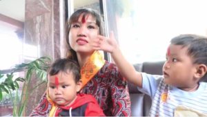 joya breaks into tears while leaving nepal airport