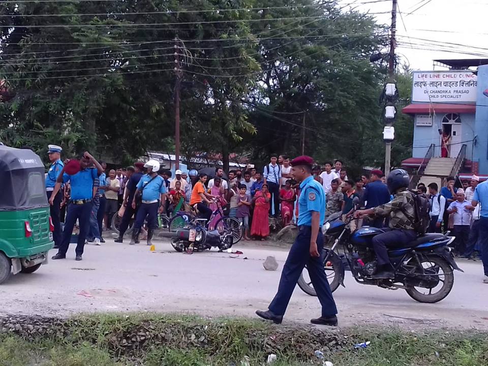 सडक दुर्घटनामा परि १ जनाको ज्यान गयो