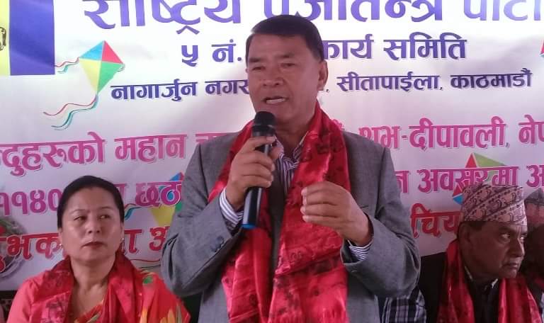 नेपाल हिन्दु राष्ट्र बनाएर छोड्छौ: बुद्धिमान तामाङ