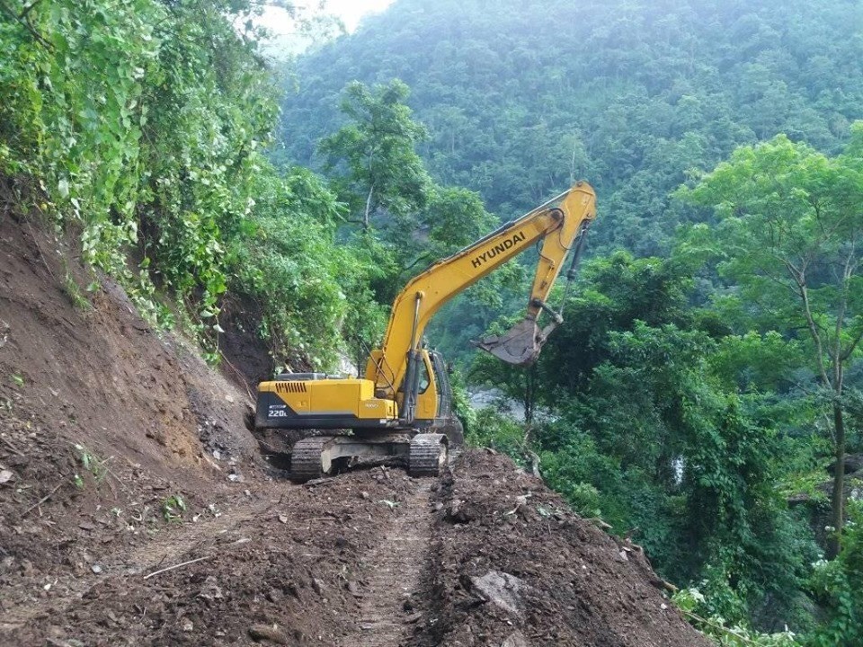 पाँच करोडको लागतमा सालिग्राम करिडोर ट्र्याक सम्पन्न